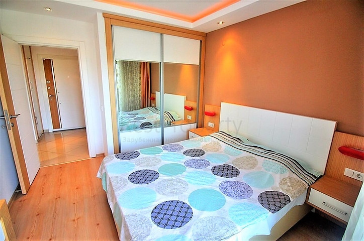 اطلالة بحرية مباشرة _ شقة مفروشة ضمن مجمع سكني فخم في كاستل / الانيا 