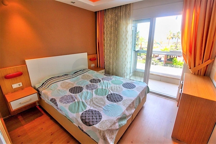 اطلالة بحرية مباشرة _ شقة مفروشة ضمن مجمع سكني فخم في كاستل / الانيا 