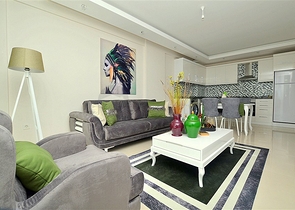 شقة غرفة نوم وصالة مؤثثة في توسمور - الانيا 