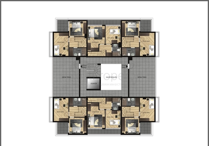مشروع جاهز للسكن في منطقة جوزيلوبا لارا