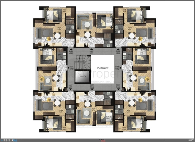 مشروع جاهز للسكن في منطقة جوزيلوبا لارا