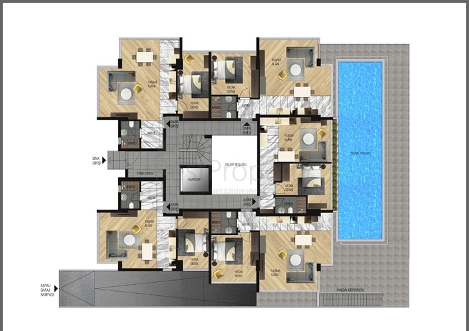 مشروع جاهز للسكن في منطقة جوزيلوبا لارا