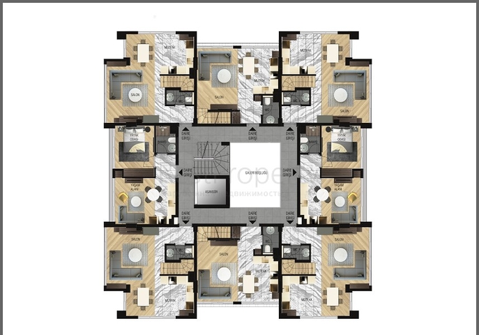 مشروع جاهز للسكن في منطقة جوزيلوبا لارا