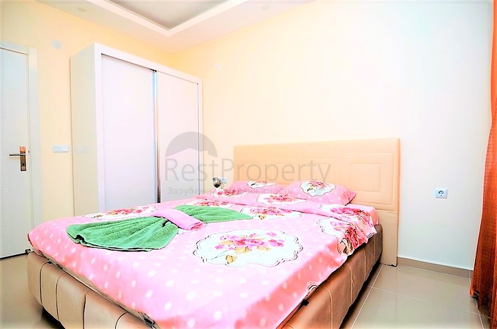 شقة مؤثثة ضمن مجمع سكني قريب من الشاطئ في مهموتلار- الانيا