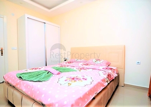 شقة مؤثثة ضمن مجمع سكني قريب من الشاطئ في مهموتلار- الانيا