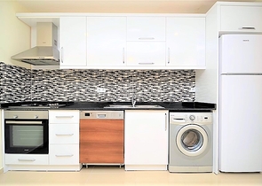 شقة مؤثثة ضمن مجمع سكني قريب من الشاطئ في مهموتلار- الانيا