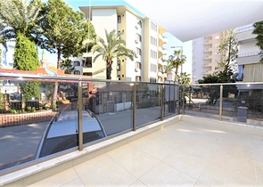 شقة جديدة للبيع في مركز الانيا _ من تصميم غرفتين وصالة 