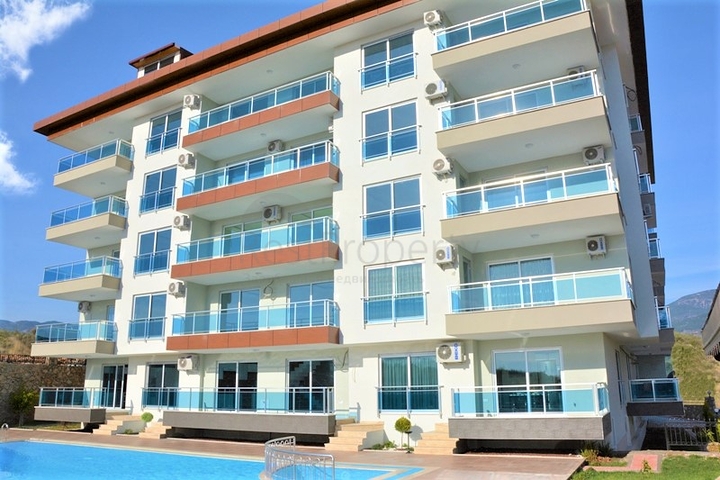 شقق اطلالة بحر في الانيا - دوبلكس غرفتين وصالة في كاستل / الانيا 