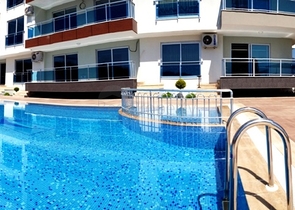 شقق اطلالة بحر في الانيا - دوبلكس غرفتين وصالة في كاستل / الانيا 