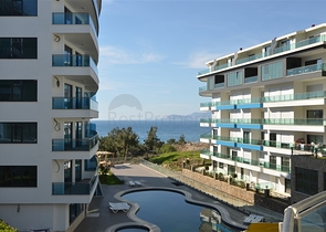 شقة فاخرة باطلالة بحرية ضمن مجمع سكني خمس نجوم في كار جي جاك / الانيا 