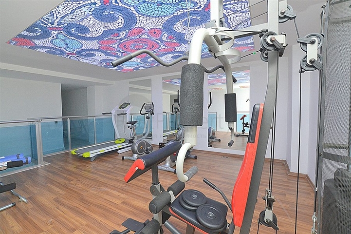 شقة قريبة من البحر - تصميم غرفتين وصالة ضمن مجمع سكني جديد في مهموتلار / الانيا 