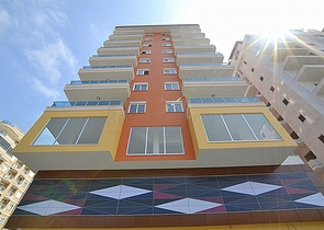 شقة قريبة من البحر - تصميم غرفتين وصالة ضمن مجمع سكني جديد في مهموتلار / الانيا 