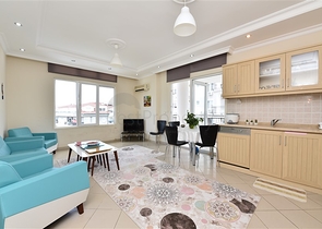 شقة مفروشة للبيع ضمن مجمع سكني في توسمور / الانيا 