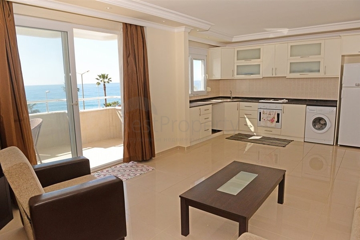 اطلالة بحر - سعر منافس - 2 غرفة وصالة في مهموتلار / الانيا 