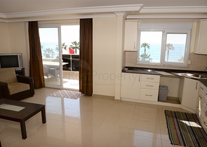 اطلالة بحر - سعر منافس - 2 غرفة وصالة في مهموتلار / الانيا 