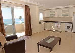 اطلالة بحر - سعر منافس - 2 غرفة وصالة في مهموتلار / الانيا 