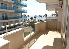 اطلالة بحر - سعر منافس - 2 غرفة وصالة في مهموتلار / الانيا 