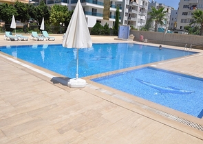 اطلالة بحر - سعر منافس - 2 غرفة وصالة في مهموتلار / الانيا 