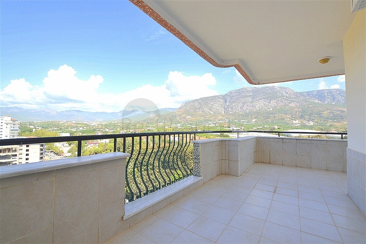 شقة ثلاث غرف وصالة دوبلكس مؤثثة - ضمن مجمع سكني في مهموتلار / الانيا 