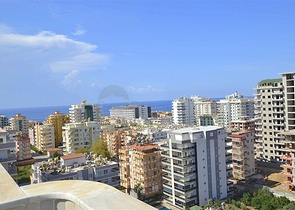 شقة ثلاث غرف وصالة دوبلكس مؤثثة - ضمن مجمع سكني في مهموتلار / الانيا 