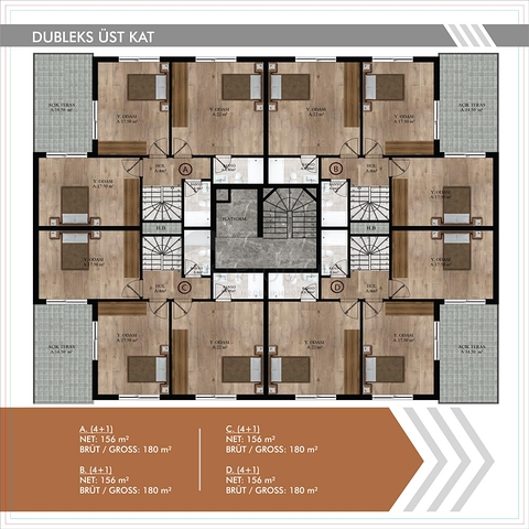 المشروع في المرحلة النهائية من البناء في منطقة كونيالتي أنطاليا