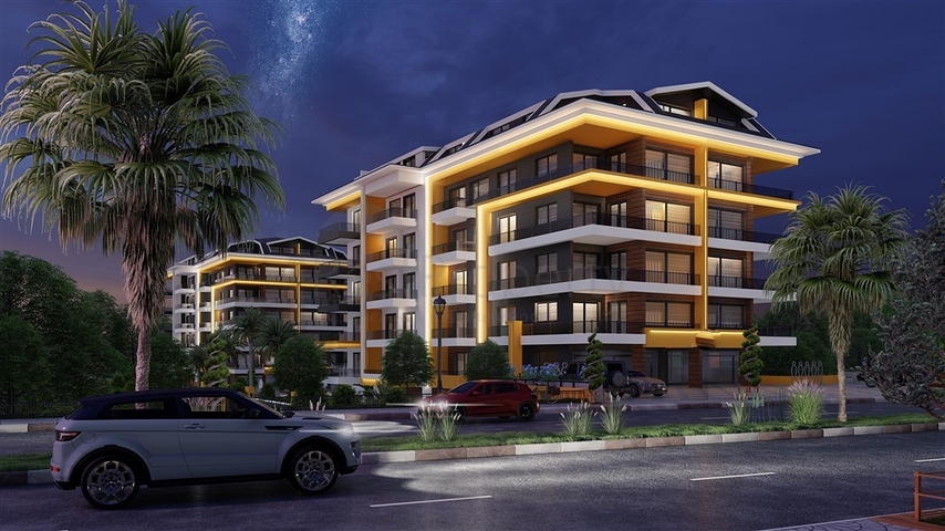 على البحر مباشرة - مشروع سكني قيد الانشاء مع امكانية التقسيط - في كاستل / الانيا 