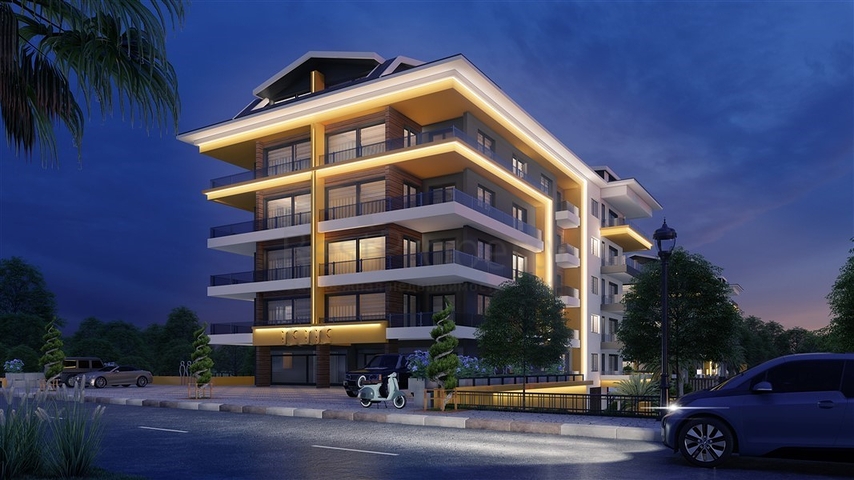 على البحر مباشرة - مشروع سكني قيد الانشاء مع امكانية التقسيط - في كاستل / الانيا 