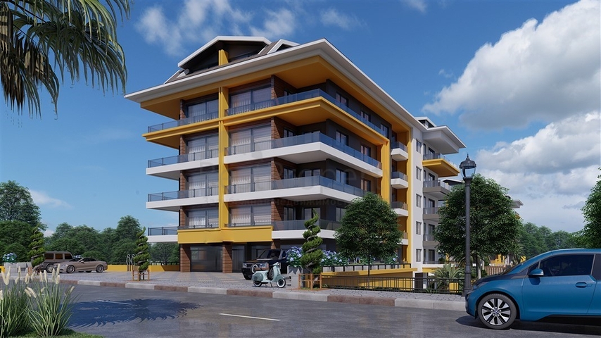 على البحر مباشرة - مشروع سكني قيد الانشاء مع امكانية التقسيط - في كاستل / الانيا 