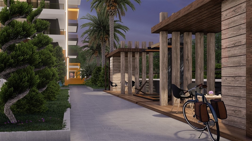 على البحر مباشرة - مشروع سكني قيد الانشاء مع امكانية التقسيط - في كاستل / الانيا 