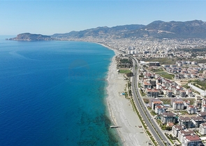 على البحر مباشرة - مشروع سكني قيد الانشاء مع امكانية التقسيط - في كاستل / الانيا 