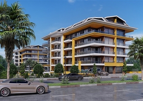 على البحر مباشرة - مشروع سكني قيد الانشاء مع امكانية التقسيط - في كاستل / الانيا 