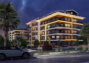 على البحر مباشرة - مشروع سكني قيد الانشاء مع امكانية التقسيط - في كاستل / الانيا 