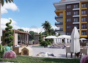 على البحر مباشرة - مشروع سكني قيد الانشاء مع امكانية التقسيط - في كاستل / الانيا 