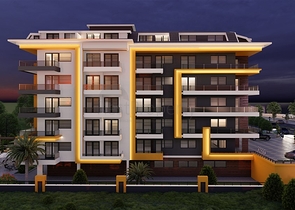 على البحر مباشرة - مشروع سكني قيد الانشاء مع امكانية التقسيط - في كاستل / الانيا 