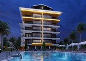 على البحر مباشرة - مشروع سكني قيد الانشاء مع امكانية التقسيط - في كاستل / الانيا 