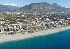 على البحر مباشرة - مشروع سكني قيد الانشاء مع امكانية التقسيط - في كاستل / الانيا 