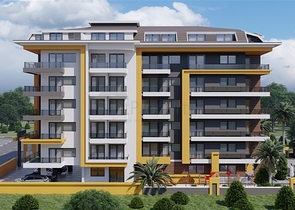 على البحر مباشرة - مشروع سكني قيد الانشاء مع امكانية التقسيط - في كاستل / الانيا 