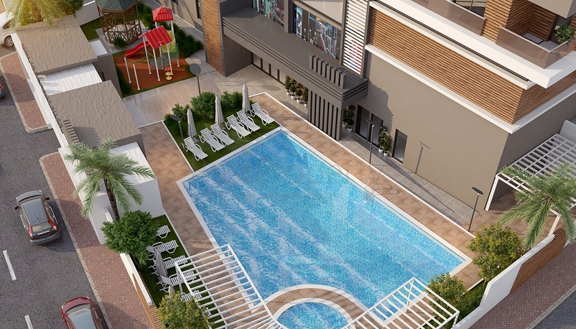 مجمع سكني  في منطقة كيبيز أنطاليا