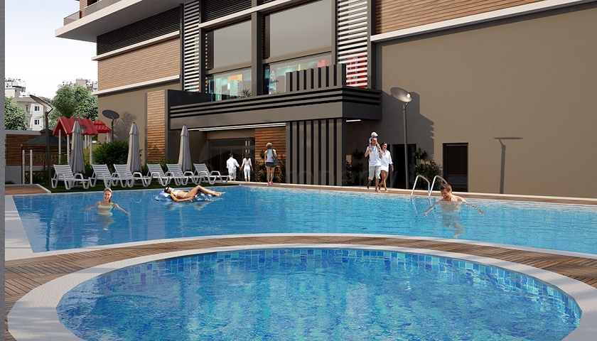 مجمع سكني  في منطقة كيبيز أنطاليا