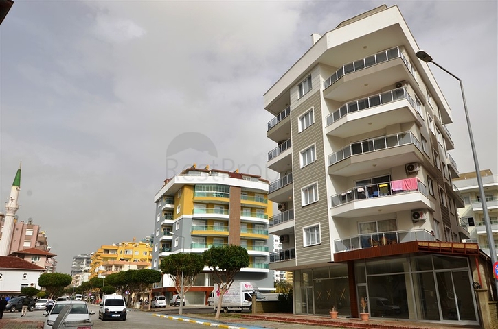 شقة مؤثثة قريبة من البحر - من تصميم غرفتين وصالة في مهموتلار - الانيا