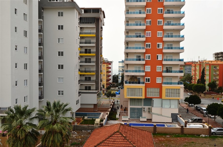 شقة مؤثثة قريبة من البحر - من تصميم غرفتين وصالة في مهموتلار - الانيا