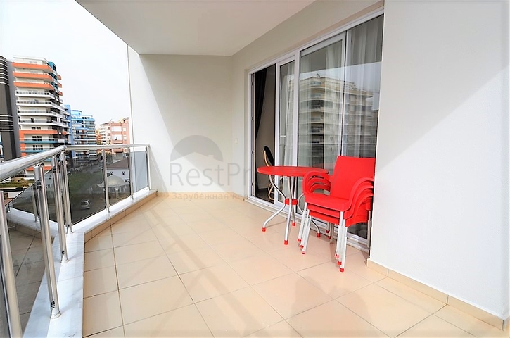 شقة مؤثثة قريبة من البحر - من تصميم غرفتين وصالة في مهموتلار - الانيا