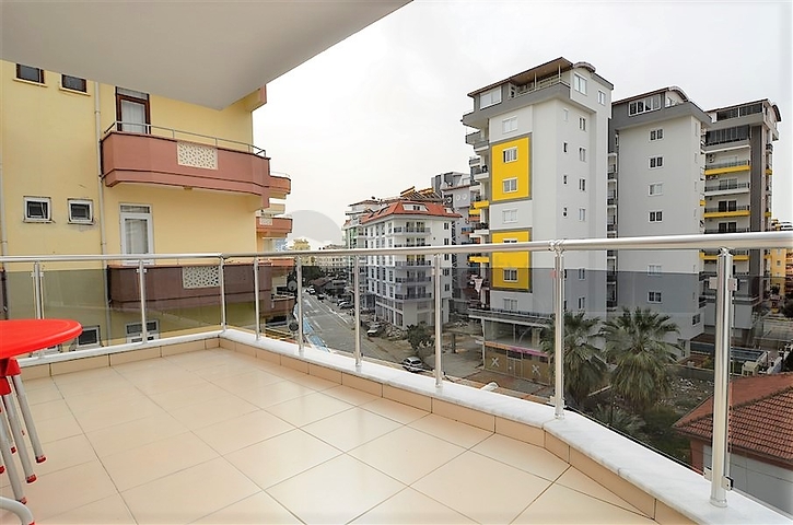 شقة مؤثثة قريبة من البحر - من تصميم غرفتين وصالة في مهموتلار - الانيا