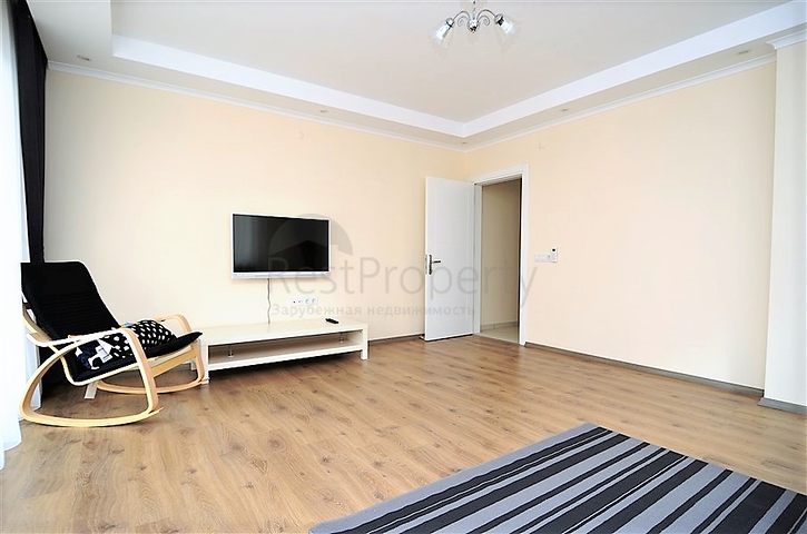 شقة مؤثثة قريبة من البحر - من تصميم غرفتين وصالة في مهموتلار - الانيا