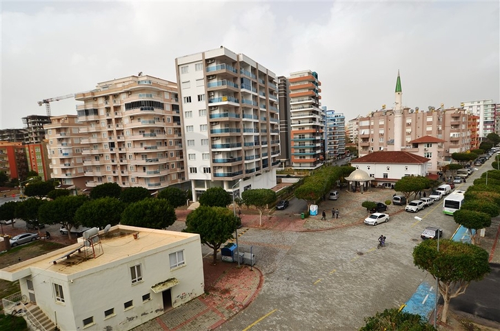 شقة مؤثثة قريبة من البحر - من تصميم غرفتين وصالة في مهموتلار - الانيا