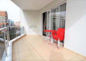 شقة مؤثثة قريبة من البحر - من تصميم غرفتين وصالة في مهموتلار - الانيا