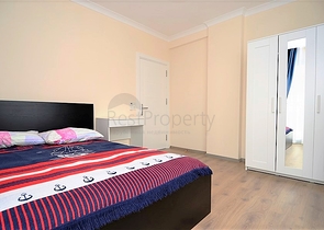 شقة مؤثثة قريبة من البحر - من تصميم غرفتين وصالة في مهموتلار - الانيا