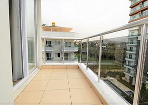 شقة مؤثثة قريبة من البحر - من تصميم غرفتين وصالة في مهموتلار - الانيا