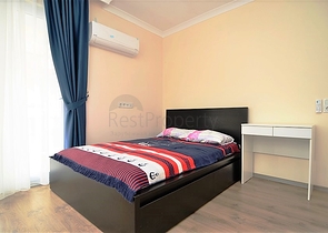 شقة مؤثثة قريبة من البحر - من تصميم غرفتين وصالة في مهموتلار - الانيا