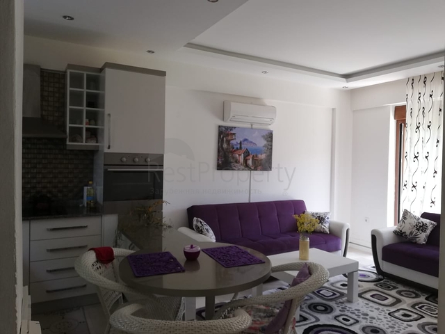 شقة 1 + 1 مع أثاث في Camyuva Kemer